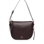 Borsa a spalla hobo in pelle 105113 A0QOLA7Q PINKO 