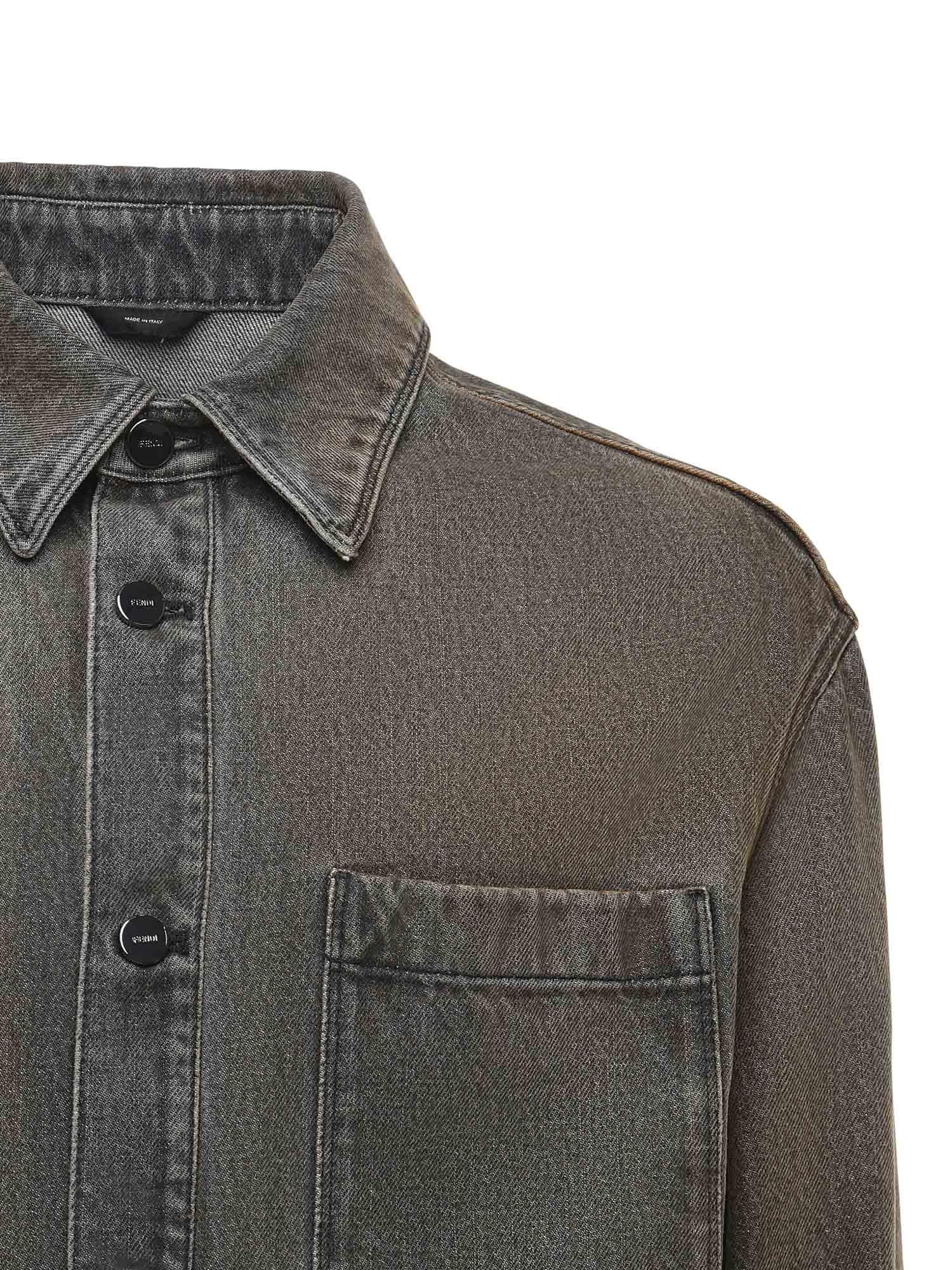 Camicia jeans sovratinta FW1410 AT2IF0ZJ4 FENDI 