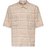 Camicia Adam in cotone e lino 1293-1 150 SUNFLOWER 