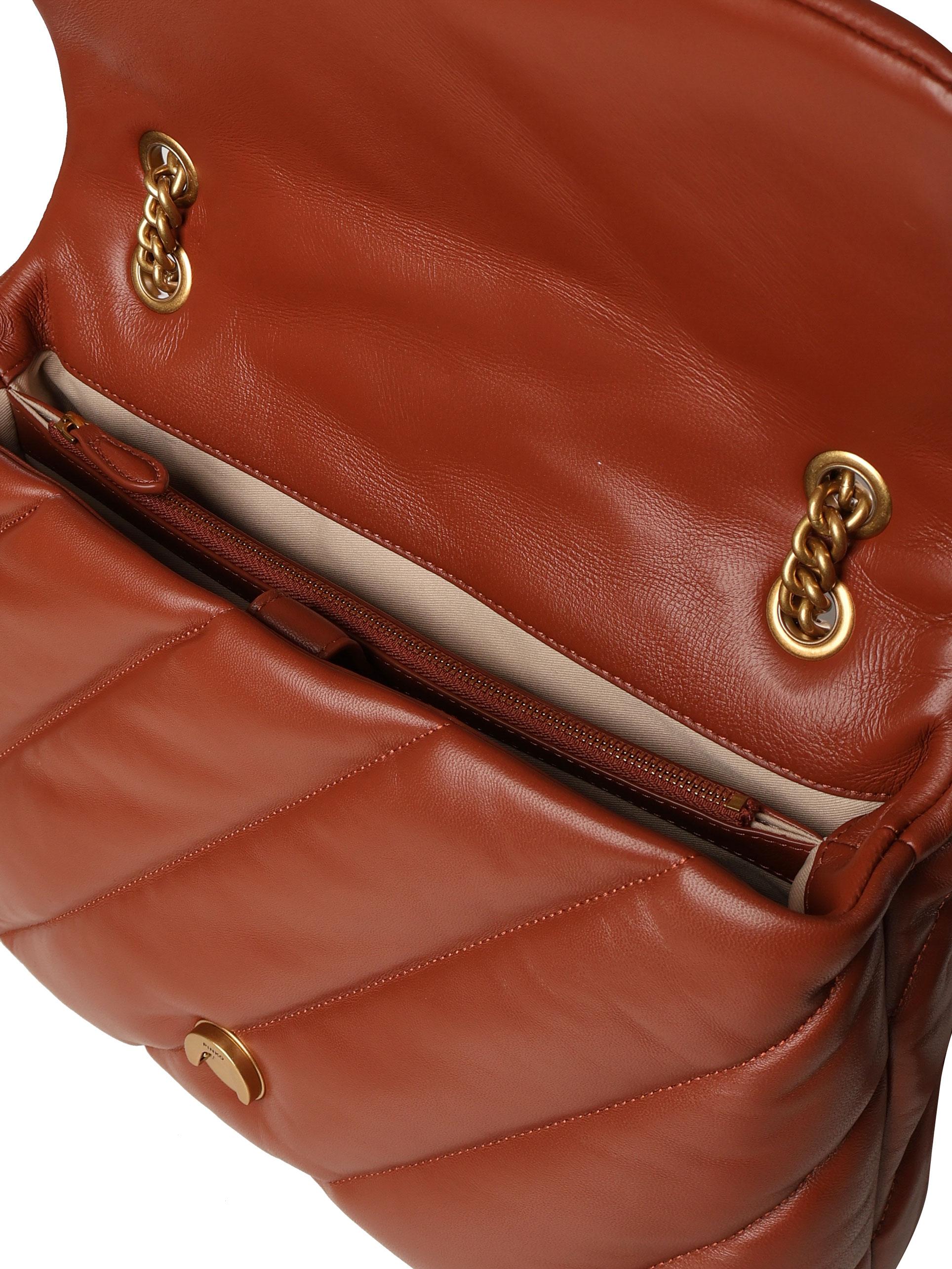 Borsa a spalla Big Love Puff 100037 A0F2L84Q PINKO 