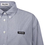 Camicia in popeline MK1659 1805F0008 MIU MIU 