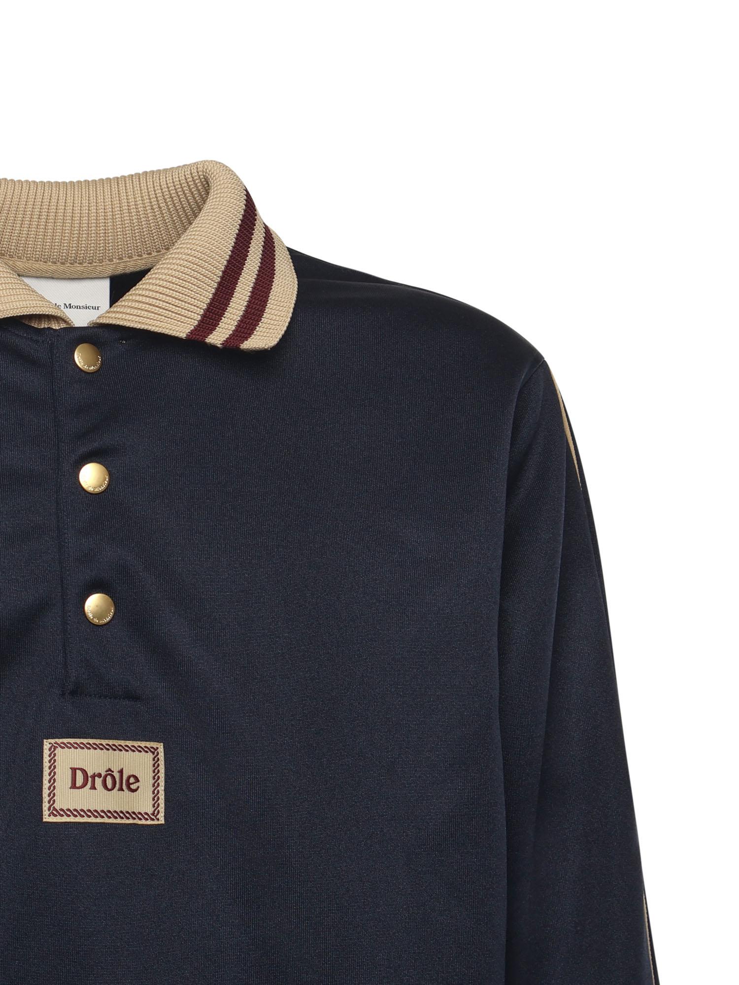 Polo "Le Polo Drôle" con logo IPL137PL165 NY Drôle de Monsieur