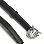 Cintura in pelle con logo 105876 A0F1Z99N PINKO 