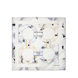 Foulard in seta con stampa 310230 790113002 FERRAGAMO 
