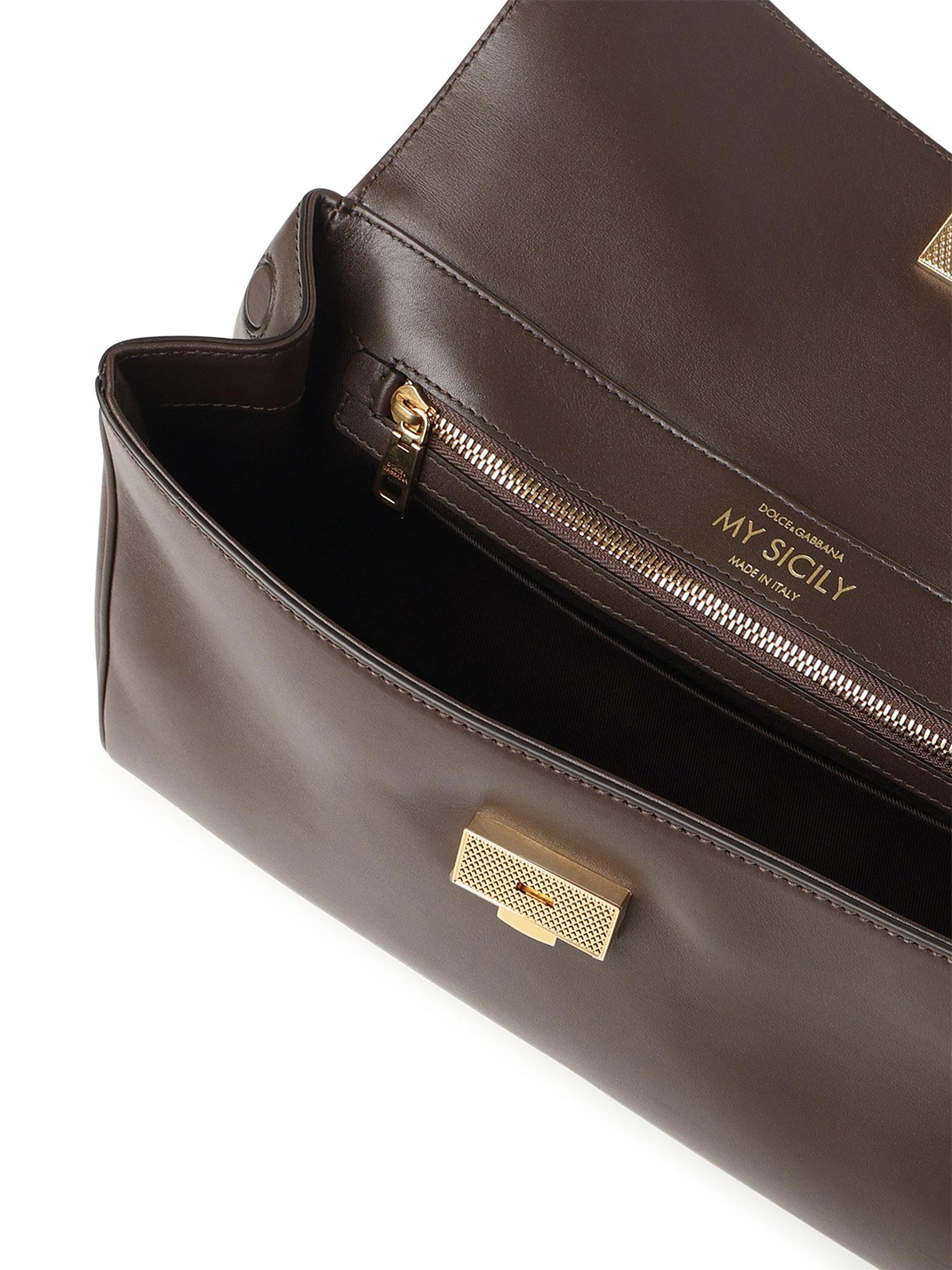 Borsa a mano My Sicily in pelle di vitello BB7782 B732180076 DOLCE & GABBANA 