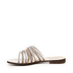 Sandali Fredy con strass 73SC8V501STR FREDYARGENTO/NUDO V° 73 