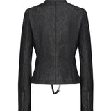 Giacca City in denim 225DBL285DE0035 9011 COURREGES 