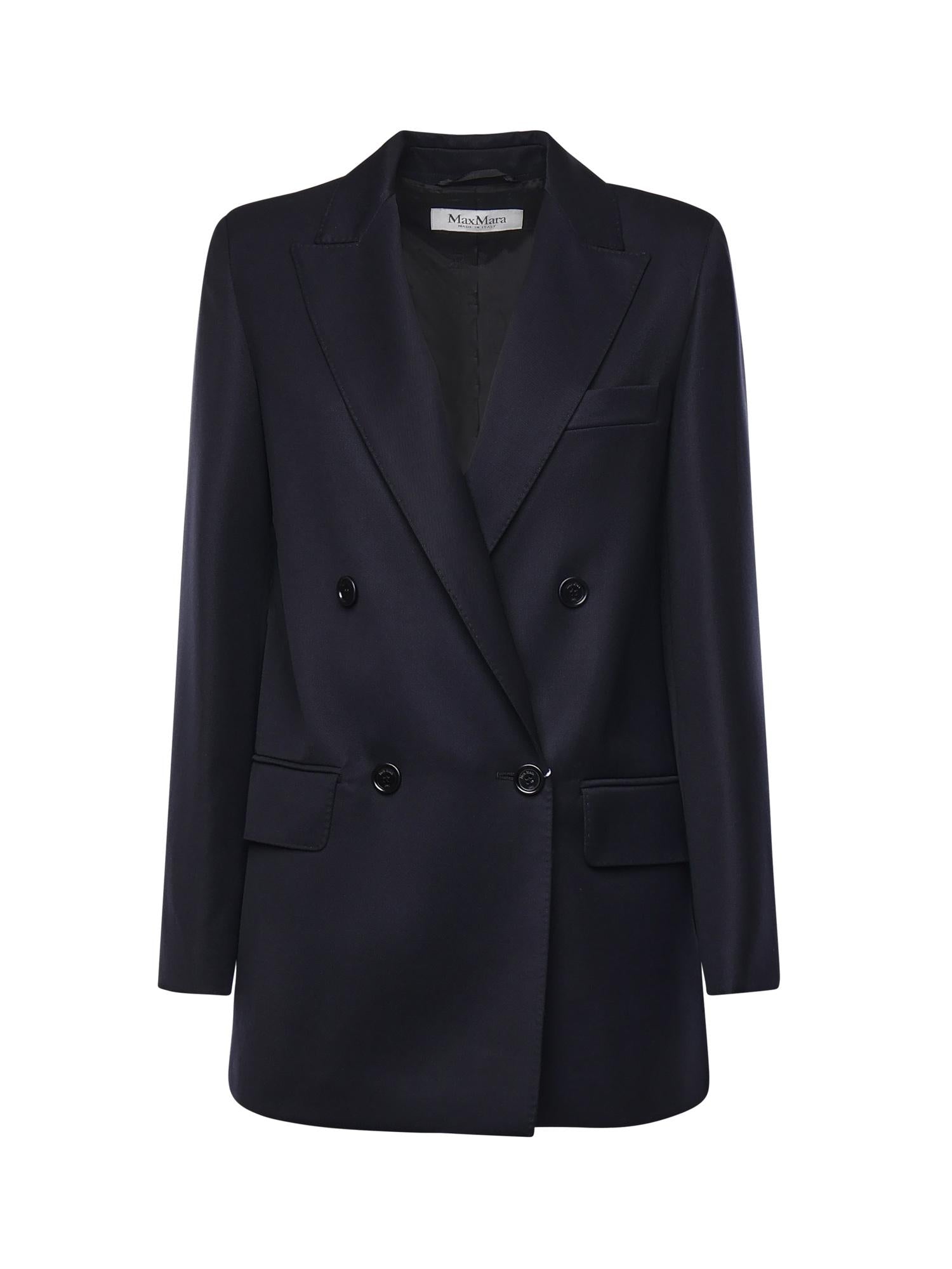 Blazer doppiopetto in lana 2521046122600 002 MAX MARA 