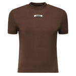 T-shirt in gros grain 24ETSW00133AJ00124 880 JACQUEMUS 
