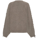 Maglione in maglia con lacci 114741 1078 ROTATE 