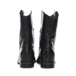 Stivali Kim low in pelle A56051 NERO CARMENS 