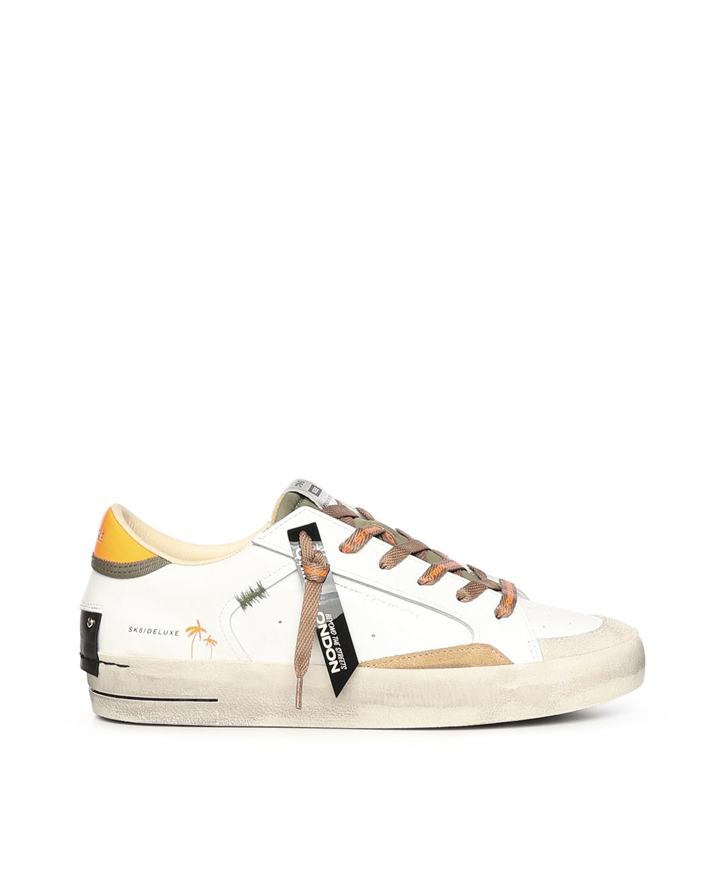 Sneaker Sk8 Deluxe 19101PP8B WHITE CRIME LONDON 