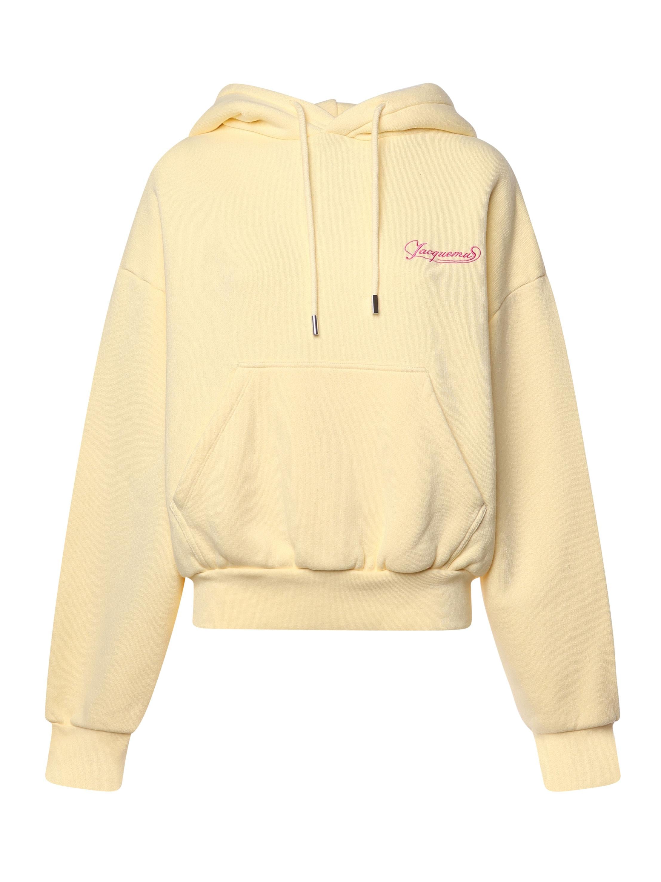 La felpa con cappuccio Corto 251JS217 24651IW JACQUEMUS 
