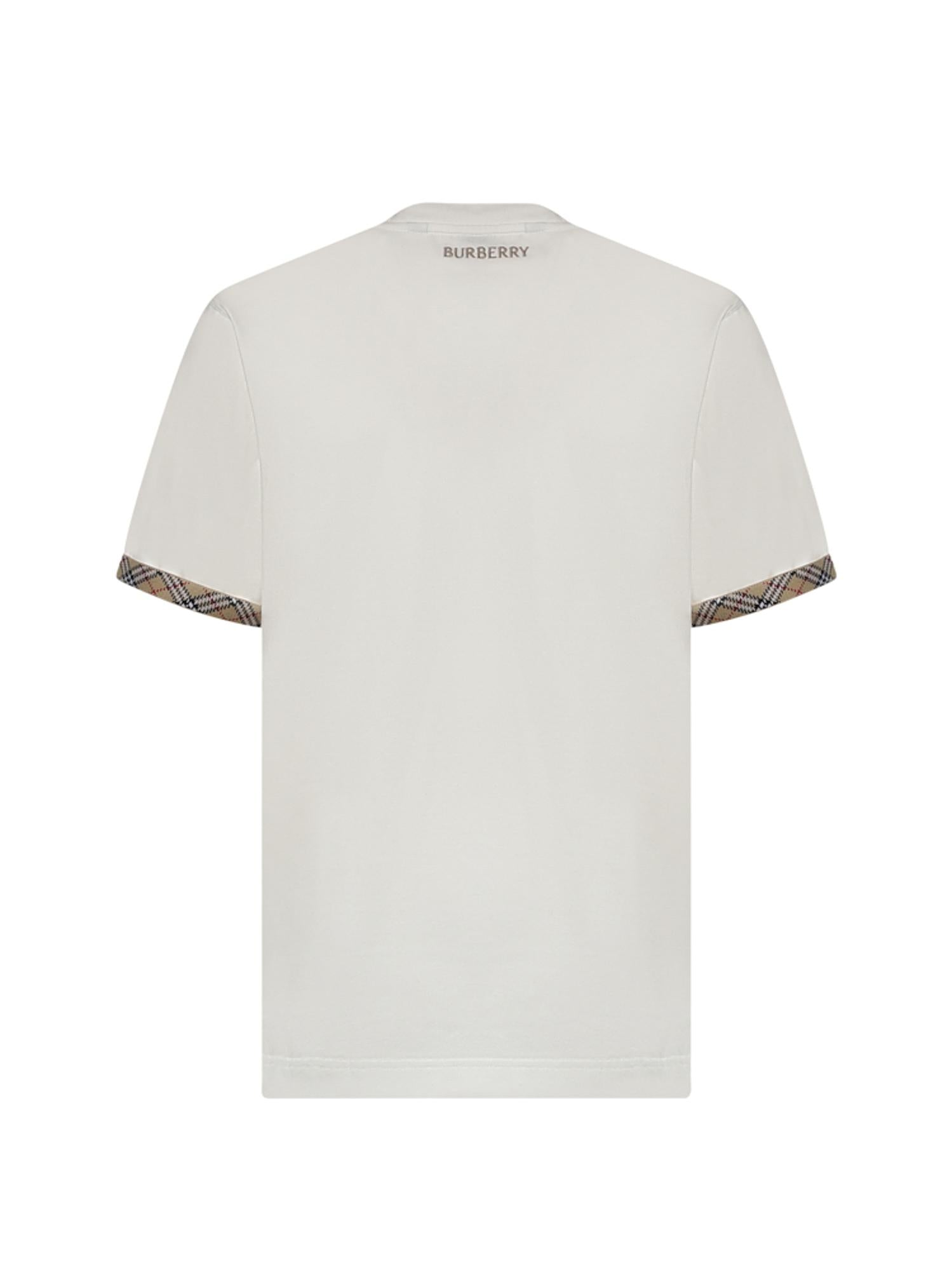 T-shirt in cotone 8123491 B7078 BURBERRY 