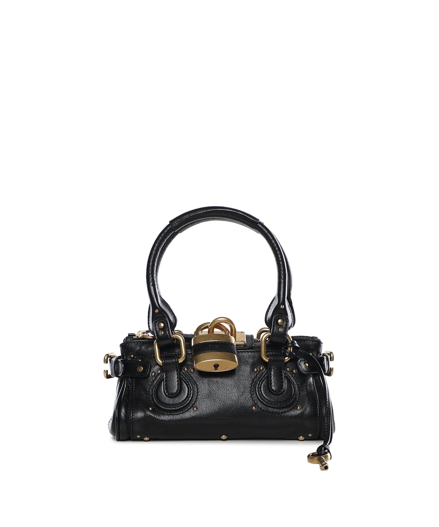 Borsa Paddington piccola in pelle granata CH26SS805P75 001 CHLOÉ 