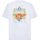 T-shirt in cotone con logo MSS26JTS001 13 CASABLANCA 