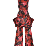 Mini abito Dark Romance CD3942 RED FOR LOVE & LEMONS 