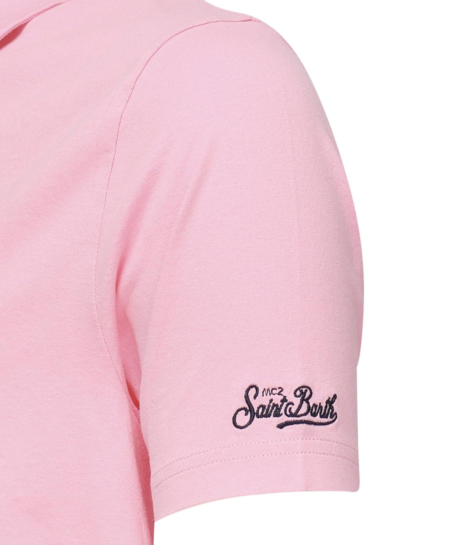 Polo Brighton con logo BRGH001 00020H MC2 SAINT BARTH 