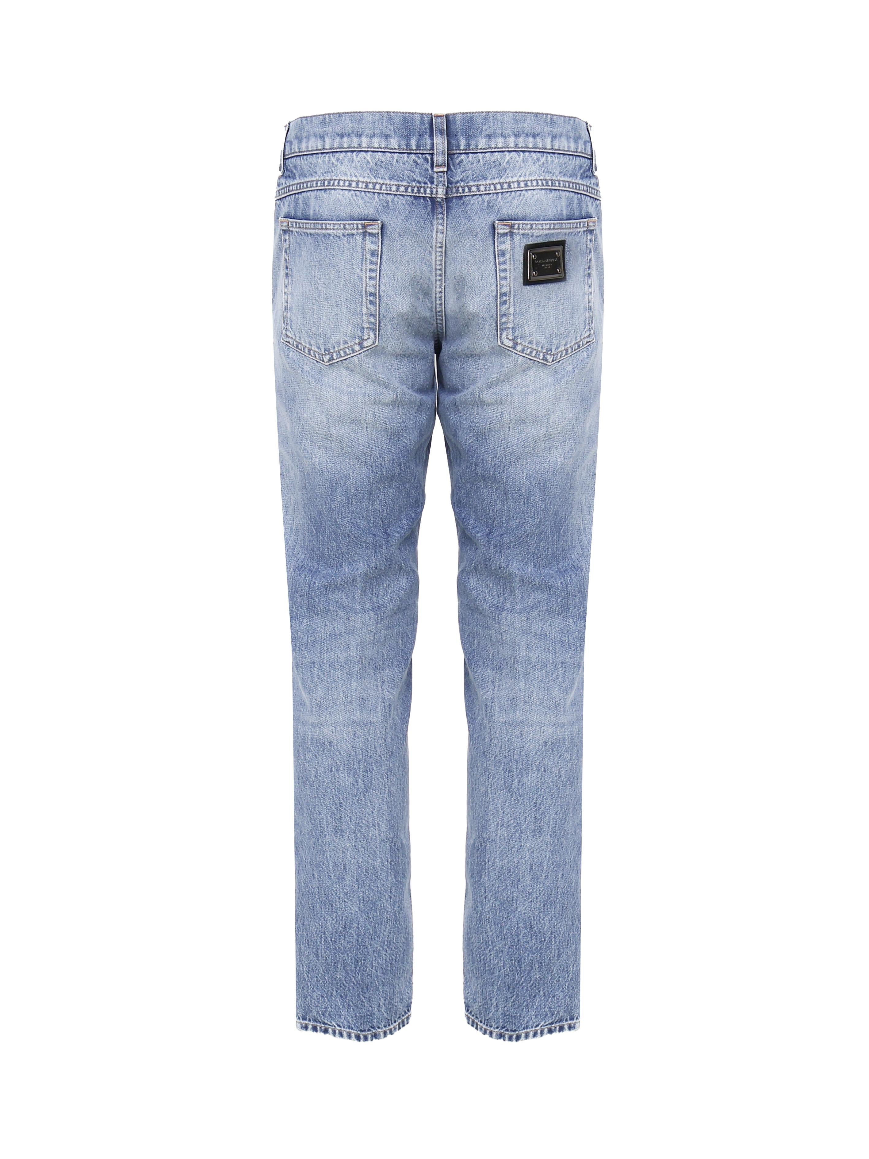 Jeans cinque tasche in denim di cotone GYJCCD G8KY2S9001 DOLCE & GABBANA 