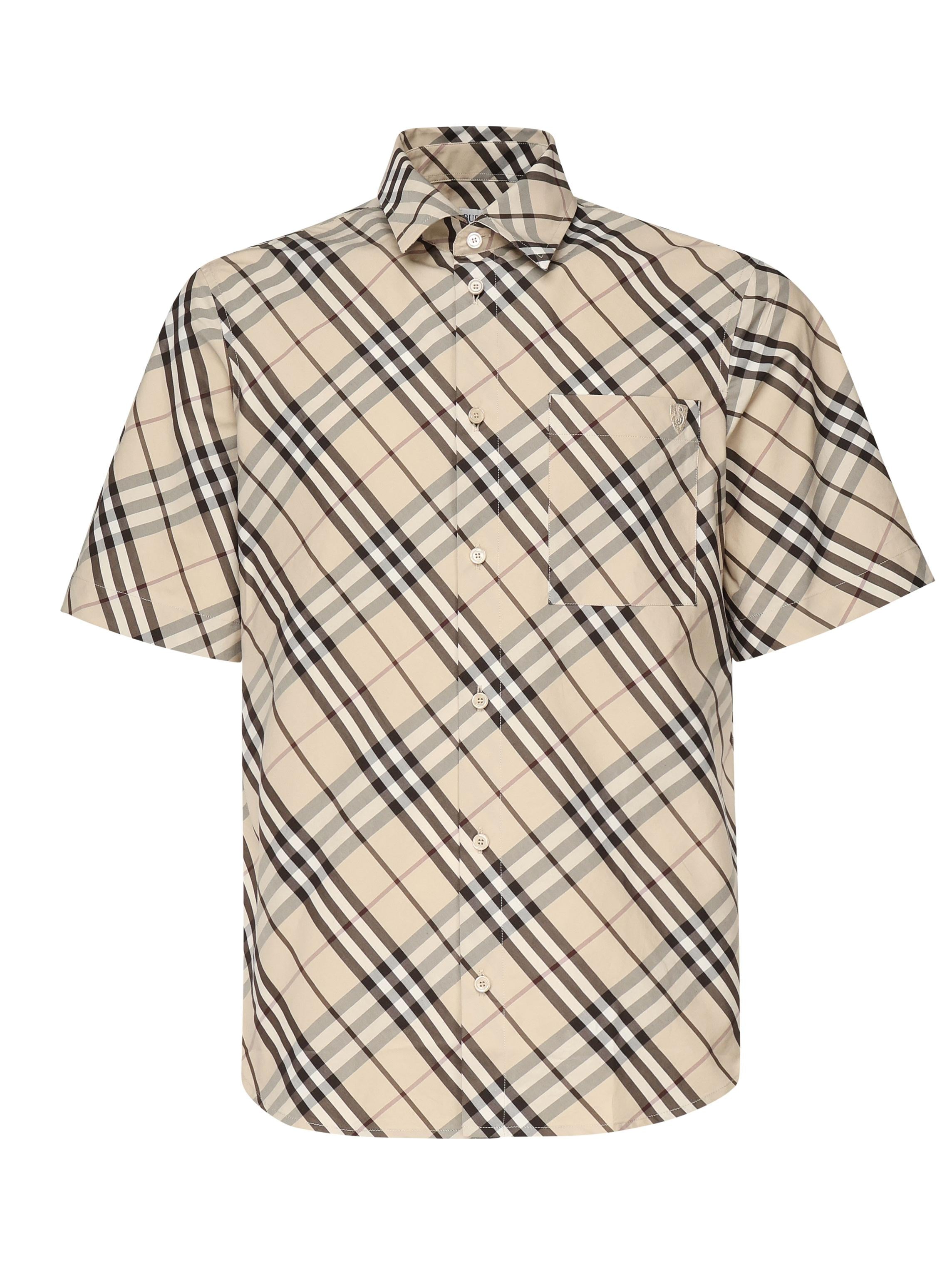 Camicia con motivo Vintage Check 8105349 A5686 BURBERRY 