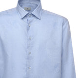 Camicia in cotone e jacquard con stampa gechi MRIB0001 99TJ590B0028 ETRO 