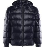 Piumino in nylon con logo HE9440035 BLUE HESKIMO 