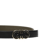 Cintura Gancini in pelle di vitello<BR/> 67A254 780266019 FERRAGAMO 