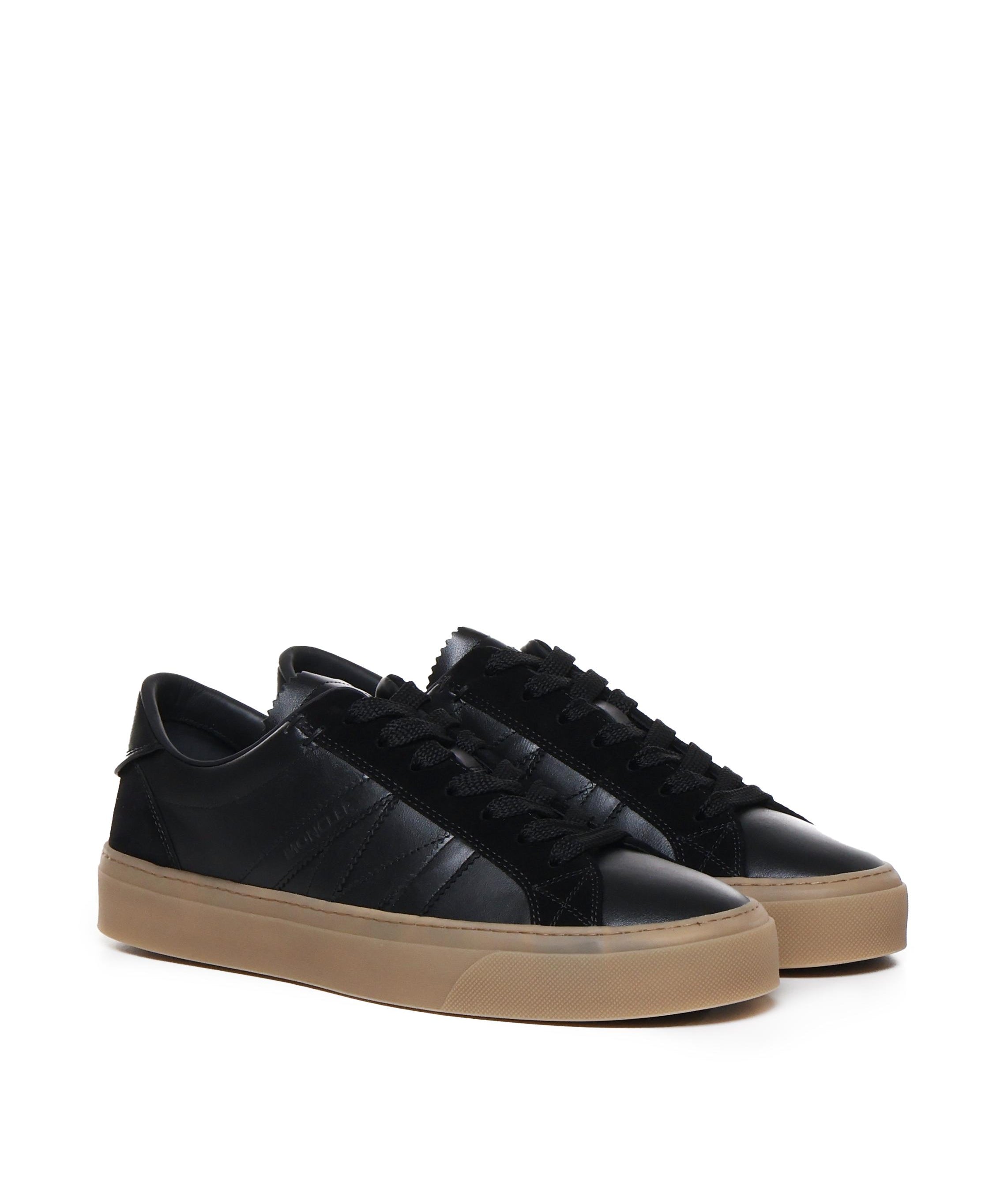 Sneakers Monaco in pelle J209A4M00060 M4498999 MONCLER 