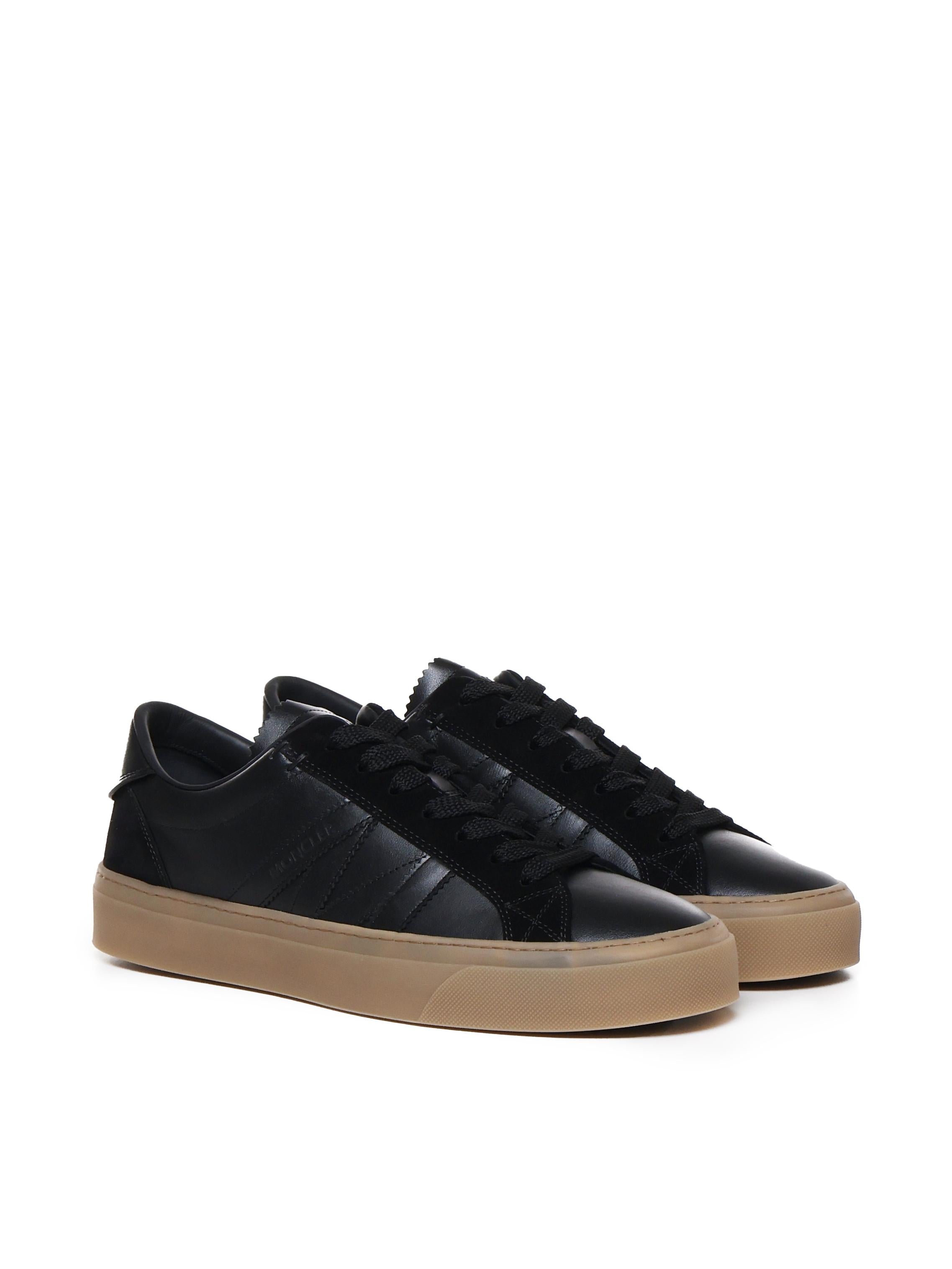 Sneakers Monaco in pelle J209A4M00060 M4498999 MONCLER 