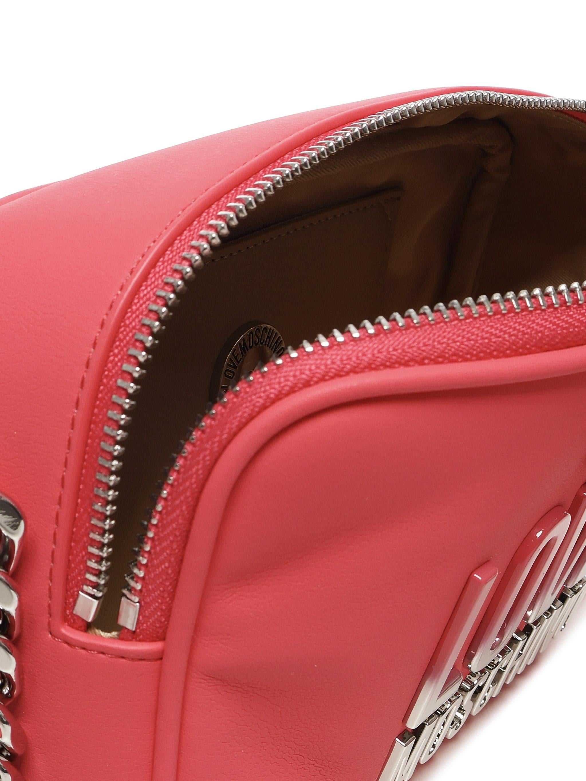 Borsa a tracolla con logo degradé JC4255PP0MKD0 615 LOVE MOSCHINO 