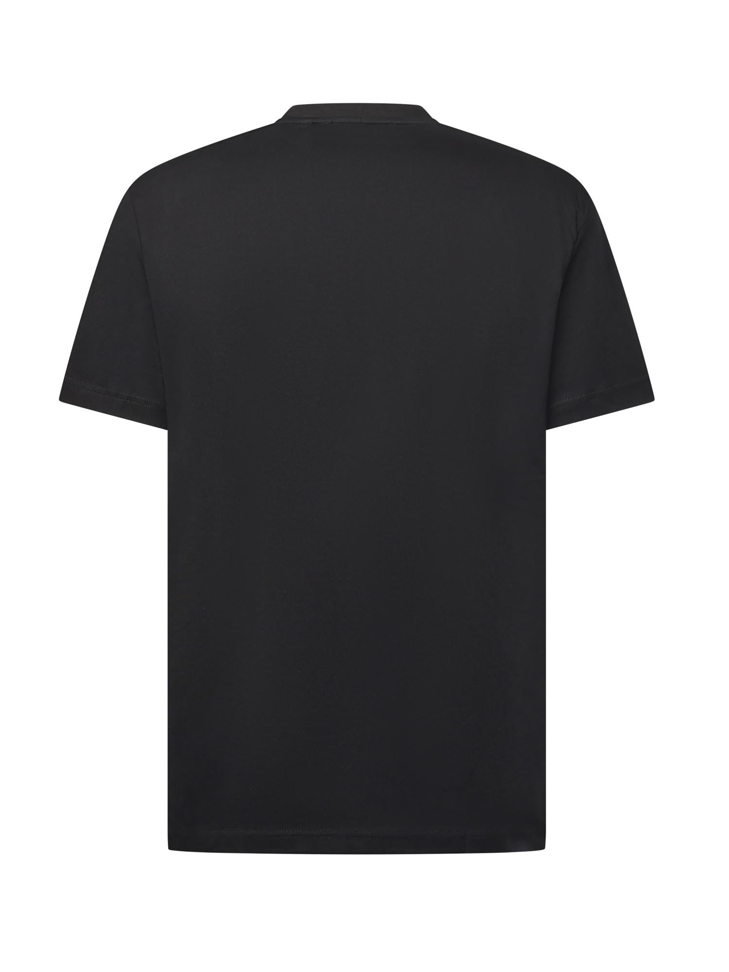 T-shirt con stampa in cotone UMA25169TS BLACK RICHMOND X 