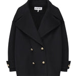 Cappotto in lana Pebble<BR/> S359Y01XBR 5440 LOEWE 