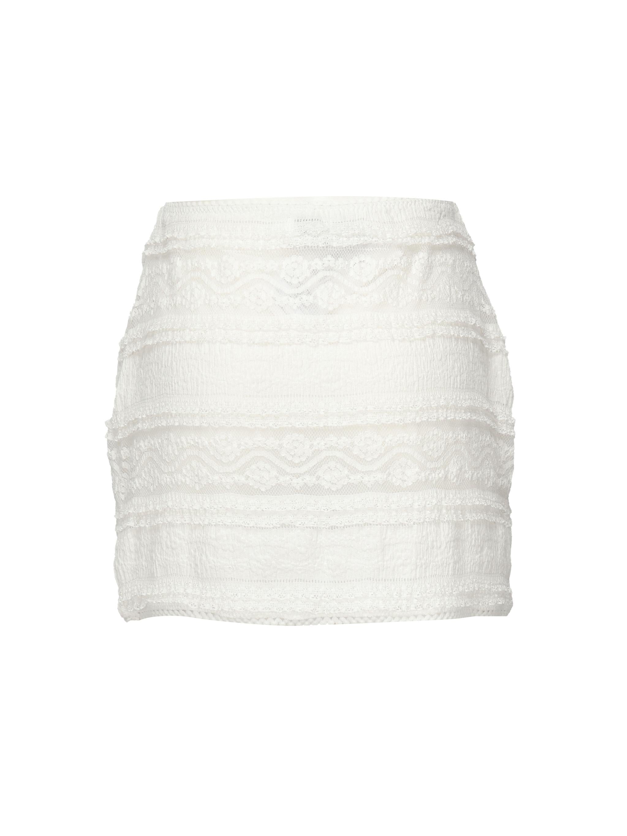 Minigonna Anphy 255400 WHITE CHARO RUIZ 