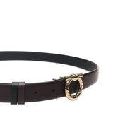 Cintura Gancini in pelle 230372 780477003 FERRAGAMO 