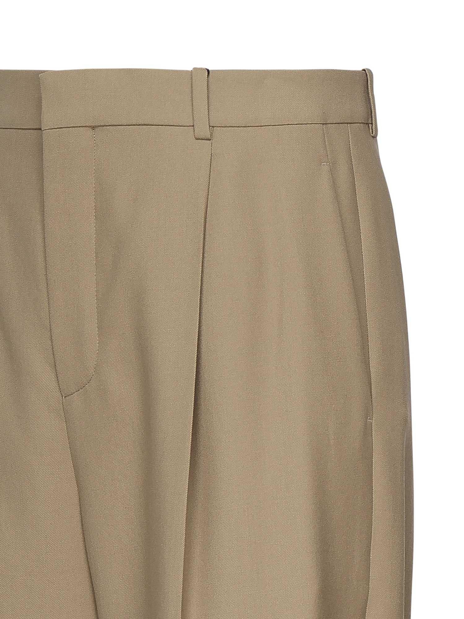 Pantaloni in gabardine di lana 821899 Y405W7557 SAINT LAURENT 