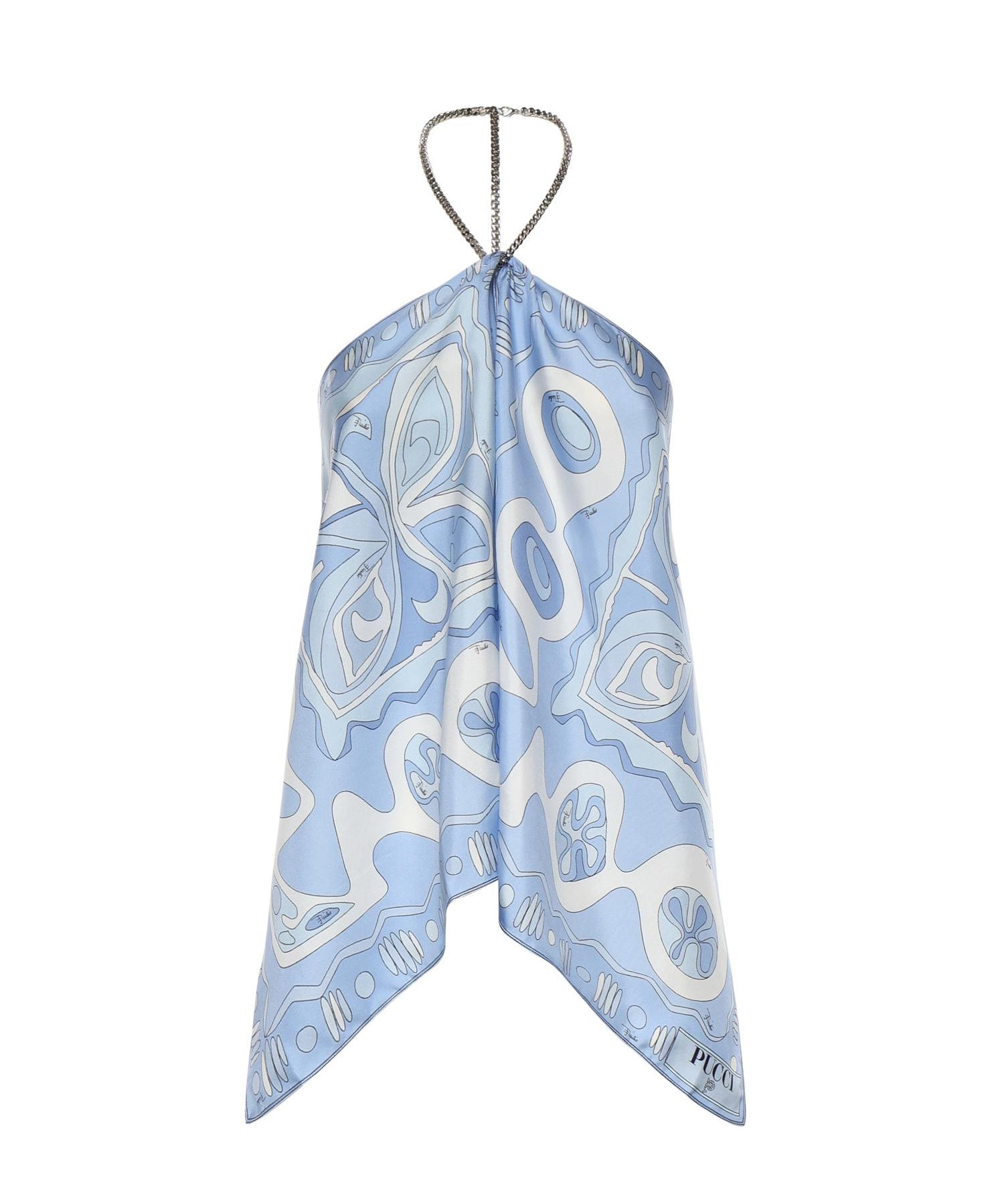 Top in seta stampa Angoli 6HRM30 6H890P59 PUCCI 