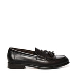 Mocassino con nappine e frangia in pelle DU3399STRAUY188 TM00 DOUCAL'S 