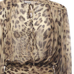 Mini abito Yulia T180155B TNP255ANIMALIER THE ANDAMANE 