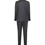 Abito sartoriale in lana gessata E3889N 95F SANTANIELLO 