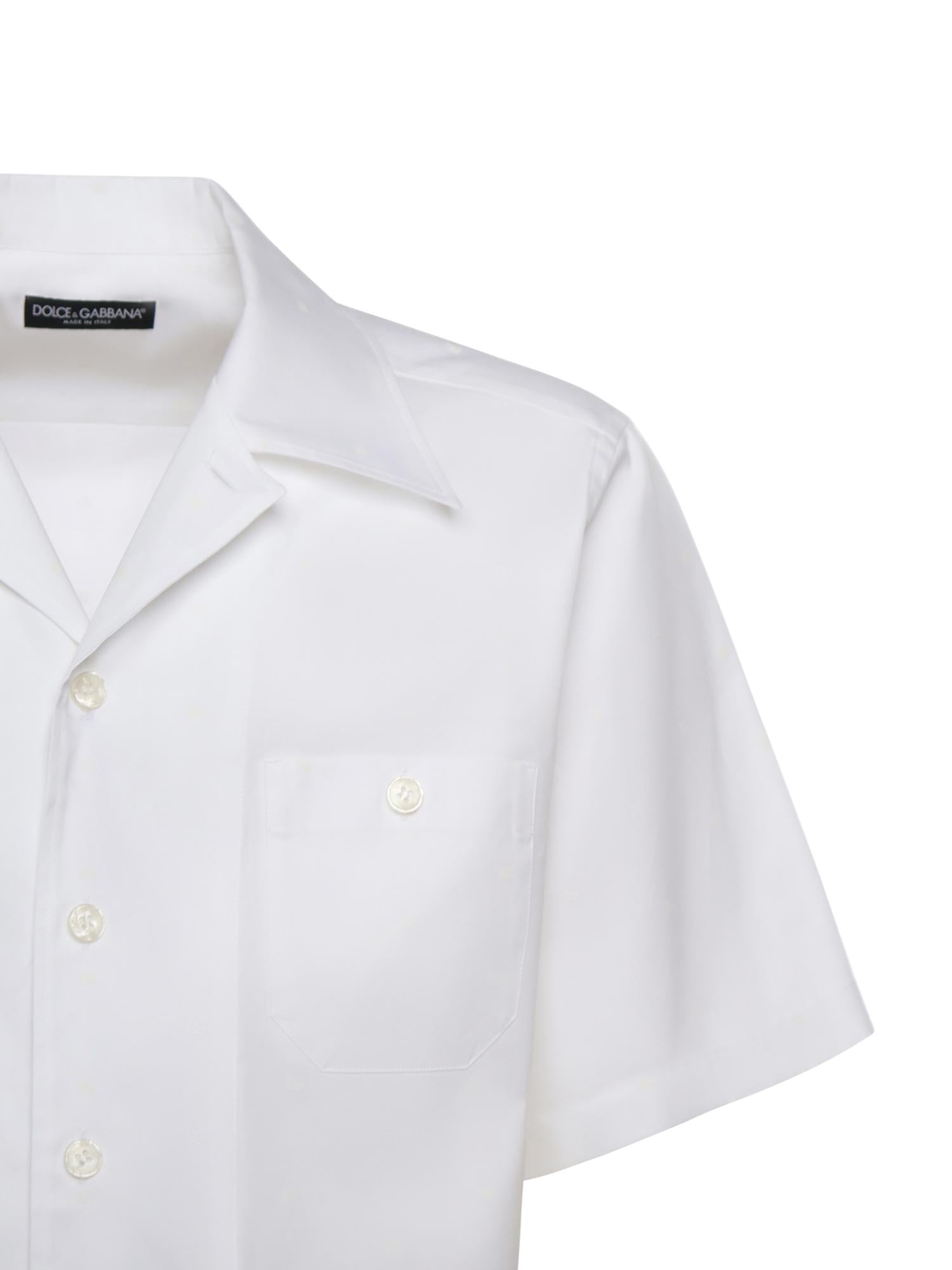 Camicia in cotone G5JH9T HS5T8HA5WZ DOLCE & GABBANA 