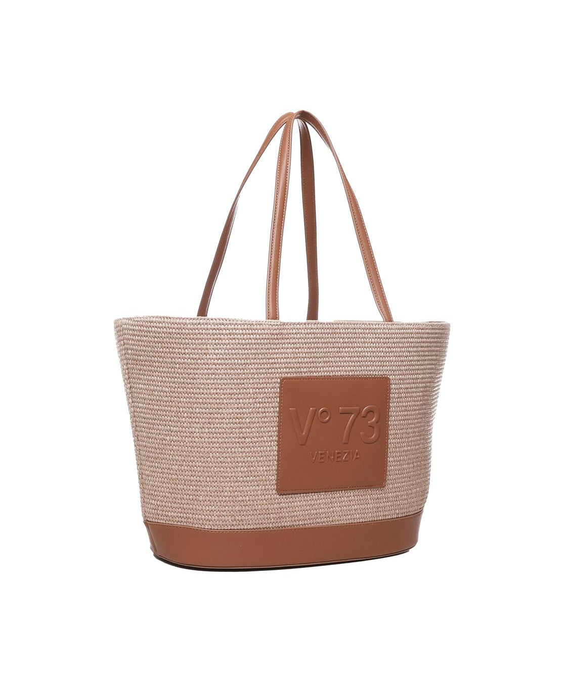 Borsa shopping Cat 73BS7OG01 CATNATURALE/CUOIO V° 73 