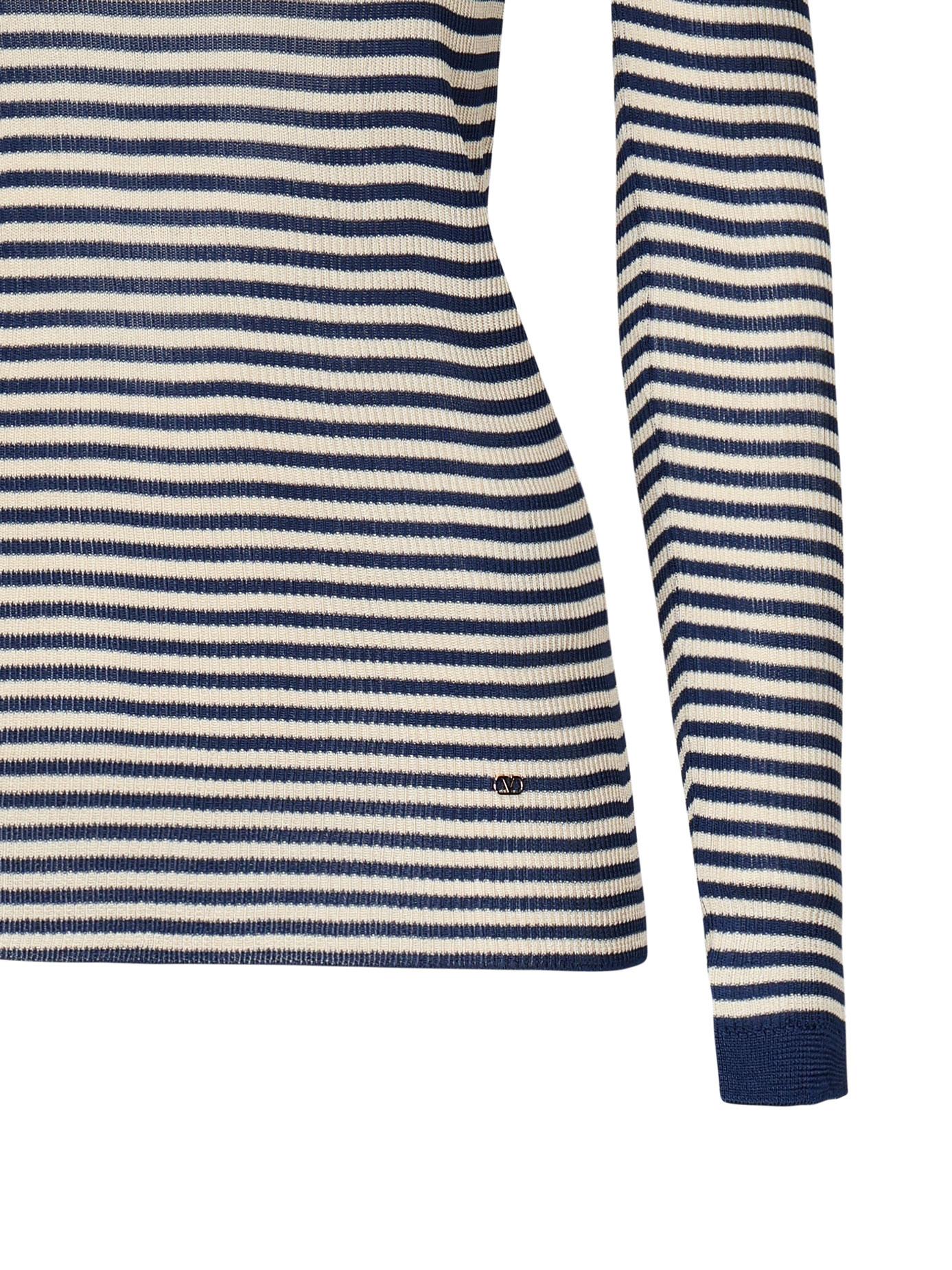Maglia a righe 6B3KC62S 946QPQ VALENTINO GARAVANI 