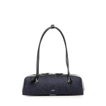 Borsa le Teckel media in denim AA1S06033CA384 516 ALAIA 