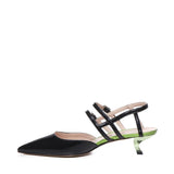 Scarpe con punta e cinturini ANNA S2403 VERLUXNERO ALCHIMIA 