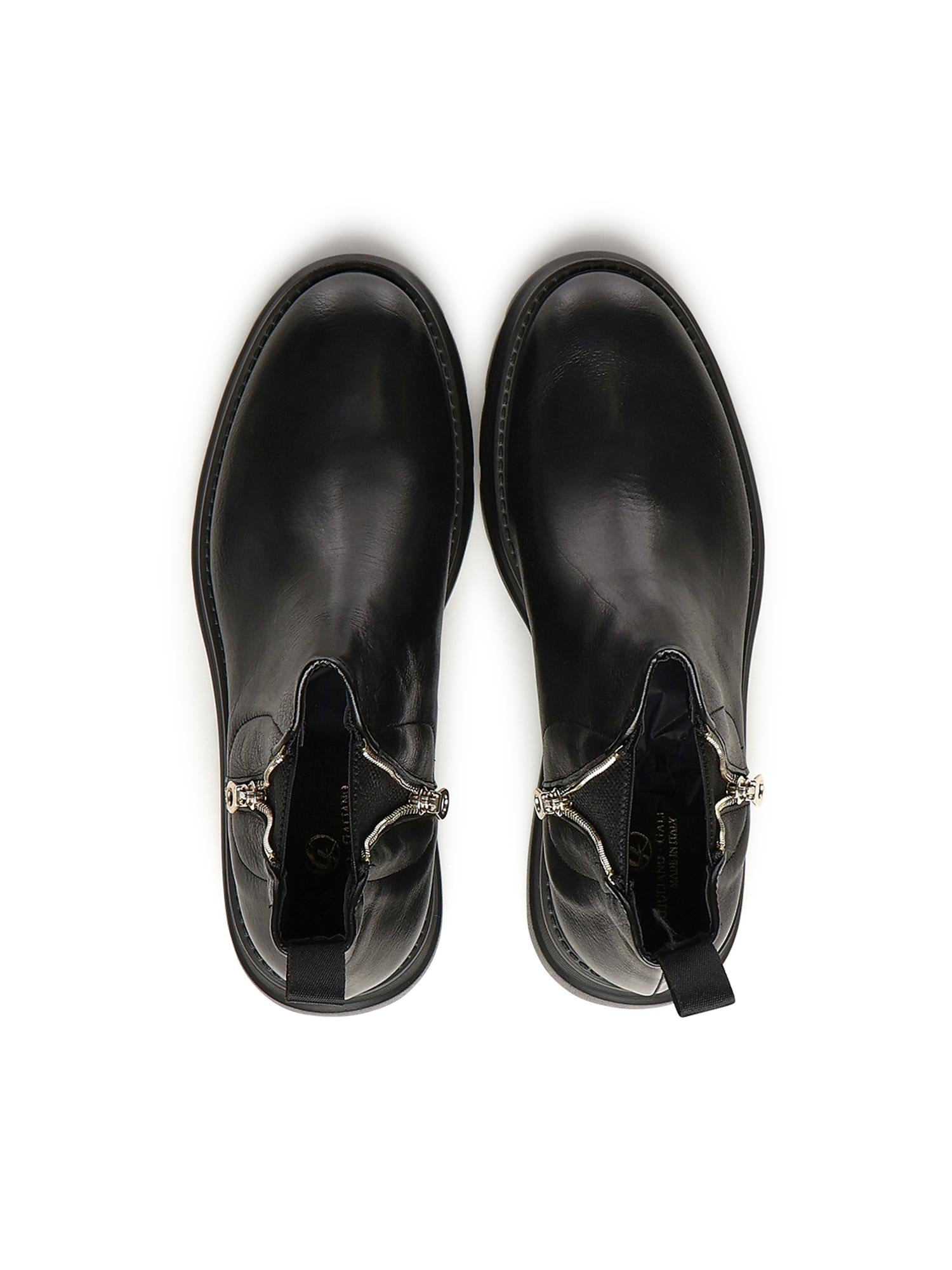 Diamond bufalo ankle boots DIAMOND BUFALONERO GIULIANO GALIANO 