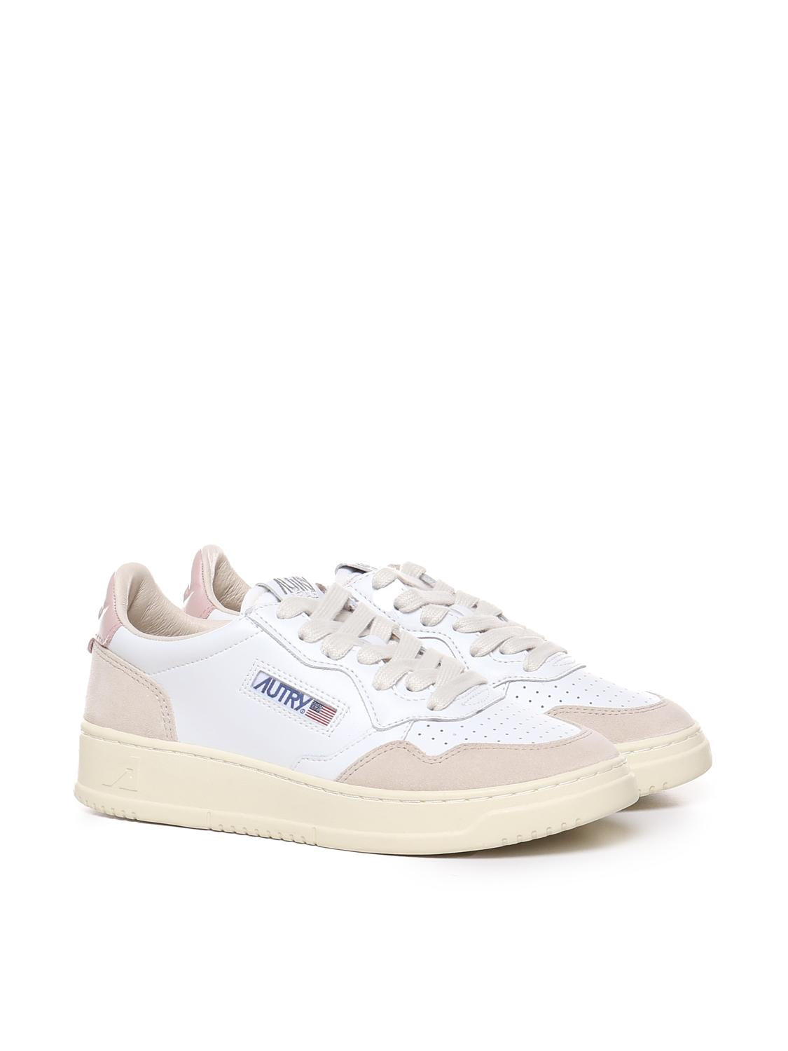 Sneakers medalist in camoscio AULW LS37 AUTRY 