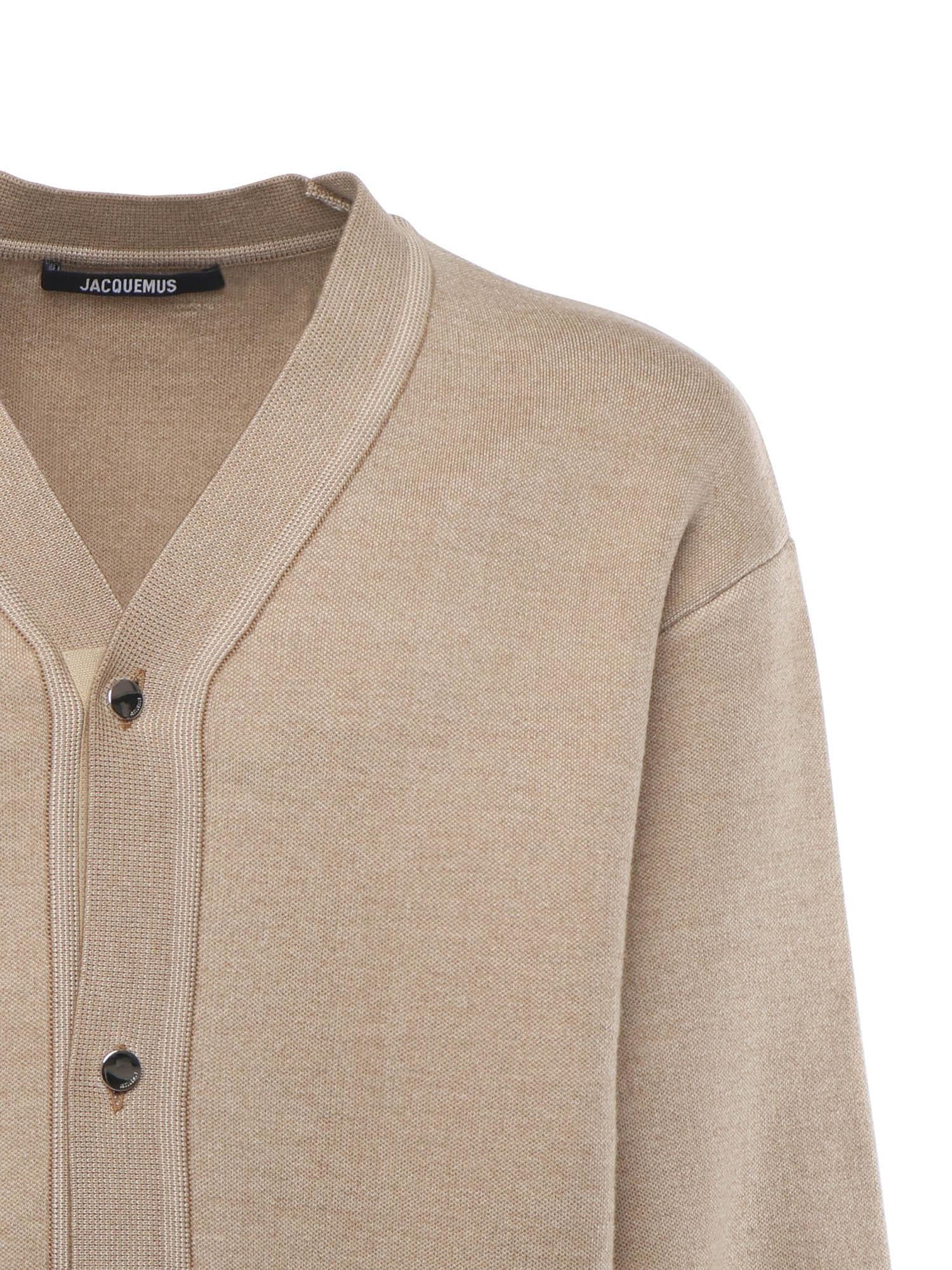 Cardigan "Le Cardigan Doppio" in misto lana 24HCDM00292CK00185 015 JACQUEMUS 