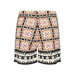 Shorts con pattern geometrico SHKD09007  INSPIRED BY AKEP 
