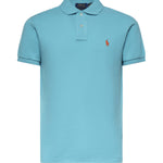 Polo in cotone con logo 710680784 514 POLO RALPH LAUREN 