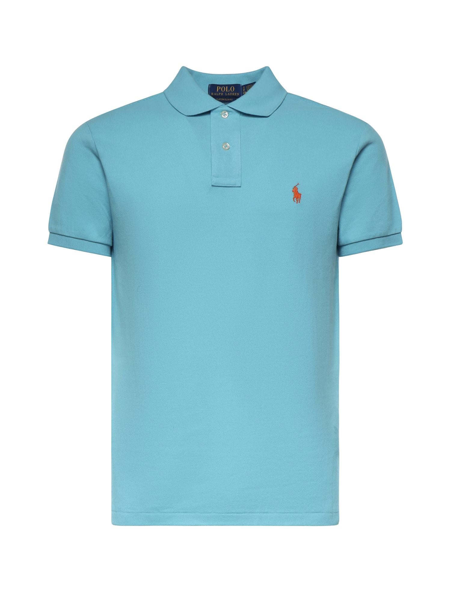 Polo in cotone con logo 710680784 514 POLO RALPH LAUREN 